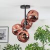 Ripoll Deckenleuchte Glas 15 cm Kupferfarben, 4-flammig
