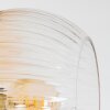 Koyoto Deckenleuchte Glas 15 cm Bernsteinfarben, Klar, 4-flammig
