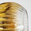 Ripoll Deckenleuchte Glas 15 cm Gold, Klar, 4-flammig