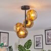 Ripoll Deckenleuchte Glas 15 cm Gold, Klar, 4-flammig