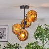 Ripoll Deckenleuchte Glas 15 cm Gold, 4-flammig