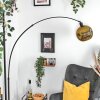 Ripoll Stehleuchte Glas 25 cm Schwarz, 1-flammig