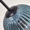 Koyoto Deckenleuchte Glas 15 cm Blau, Grün, Kupferfarben, 6-flammig