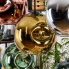 Ripoll Hängeleuchte Glas 25 cm Naturfarben, Schwarz, 8-flammig