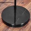 Ripoll Stehleuchte Glas 25 cm Schwarz, 1-flammig