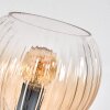 Koyoto Stehleuchte Glas 15 cm Bernsteinfarben, Klar, 3-flammig