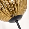 Koyoto Stehleuchte Glas 15 cm Gold, 3-flammig