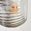 Ripoll Wandleuchte Glas 15 cm Bernsteinfarben, Klar, Rauchfarben, 3-flammig