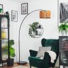 Cando Stehleuchte 35 cm Schwarz, 1-flammig