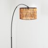 Cando Stehleuchte 35 cm Schwarz, 1-flammig
