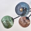 Koyoto Deckenleuchte Glas 15 cm Blau, Grün, Kupferfarben, 8-flammig