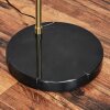 Bassagoda Stehleuchte 45 cm Messing, Schwarz, 1-flammig