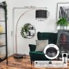 Soungou Stehleuchte 38 cm Kupferfarben, Schwarz, 1-flammig