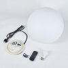 Ilara Kugelleuchte 39 cm LED Weiß, 1-flammig, Fernbedienung