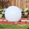Ilara Kugelleuchte 39 cm LED Weiß, 1-flammig, Fernbedienung
