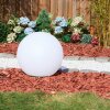 Ilara Kugelleuchte 39 cm LED Weiß, 1-flammig, Fernbedienung