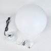 Ilorn Kugelleuchte 50 cm LED Weiß, 1-flammig, Fernbedienung