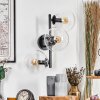 Gastor Wandleuchte Glas 15 cm Klar, 3-flammig