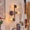 Gastor Wandleuchte Glas 15 cm Klar, 3-flammig