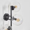 Gastor Wandleuchte Glas 15 cm Klar, 3-flammig