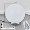 Ilorn Kugelleuchte 30 cm LED Weiß, 1-flammig, Fernbedienung