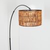 Cando Stehleuchte 35 cm Schwarz, 1-flammig