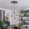 Ripoll Hängeleuchte Glas 15 cm Klar, 4-flammig