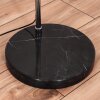 Bassagoda Stehleuchte 45 cm Chrom, Schwarz, 1-flammig