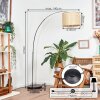 Bongal Stehleuchte 40 cm Chrom, Schwarz, 1-flammig