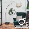 Bassagoda Stehleuchte 35 cm Schwarz, 1-flammig