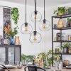 Ripoll Hängeleuchte Glas 20 cm Klar, 4-flammig