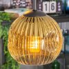 Ripoll Hängeleuchte Glas 15 cm Gold, Klar, 4-flammig