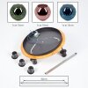 Ripoll Deckenleuchte Glas 15 cm Naturfarben, Schwarz, 3-flammig