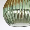 Koyoto Deckenleuchte Glas 15 cm Naturfarben, Schwarz, 3-flammig