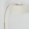 Bassagoda Stehleuchte 45 cm Messing, Schwarz, 1-flammig