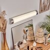 Morges Spiegelleuchte LED Chrom, Weiß, 1-flammig