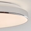 Makak Deckenleuchte LED Chrom, Weiß, 1-flammig