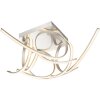Globo CAGUA Deckenleuchte LED Nickel-Matt, 1-flammig
