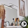 Morges Spiegelleuchte LED Chrom, Weiß, 1-flammig