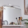 Morges Spiegelleuchte LED Chrom, Weiß, 1-flammig