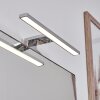 Morges Spiegelleuchte LED Chrom, Weiß, 1-flammig
