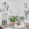Anneau Deckenleuchte LED Chrom, Silber, 2-flammig