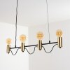 Gnarp Pendelleuchte Schwarz-Gold, 4-flammig