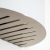 Wandleuchte Pesaro Nickel-Matt, 1-flammig
