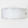 Wandleuchte Pesaro Nickel-Matt, 1-flammig