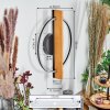 Pompu Wandleuchte LED Naturfarben, Schwarz, 1-flammig