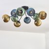 Koyoto Deckenleuchte Glas 15 cm Blau, Gold, Grün, 10-flammig