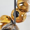 Ripoll Deckenleuchte Glas 15 cm Gold, Klar, 4-flammig