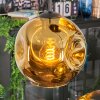 Ripoll Hängeleuchte Glas 20 cm Gold, 4-flammig
