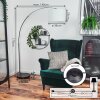 Soungou Stehleuchte 38 cm Chrom, Schwarz, 1-flammig